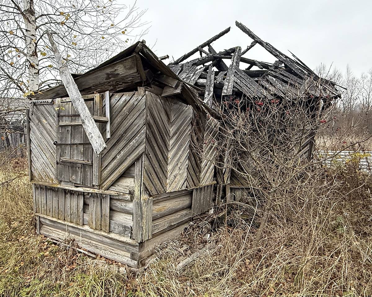 Вид с юго-востока, фасады. Часовня Кирилла Новоезерского, Анашкино (Белозерский район, Вологодская область)