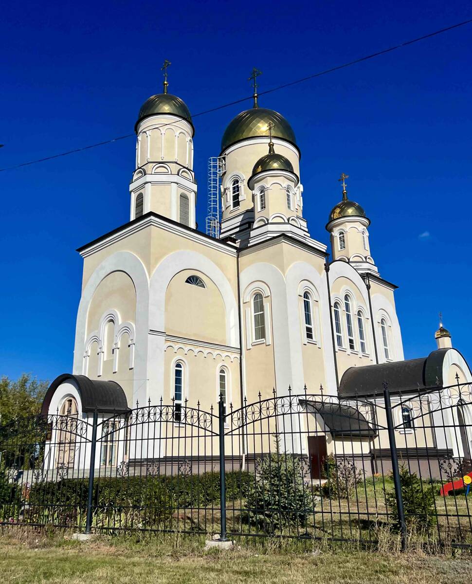 Церковь Георгия Победоносца (новая), Хрящёвка (Ставропольский район, Самарская область). фасады