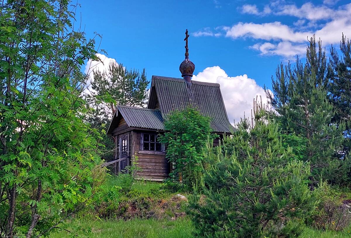 Часовня Петра и Павла, Линдозеро (Кондопожский район, Республика Карелия). фасады