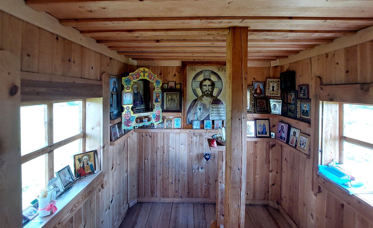 Часовня Петра и Павла, Линдозеро (Кондопожский район, Республика Карелия). интерьер и убранство