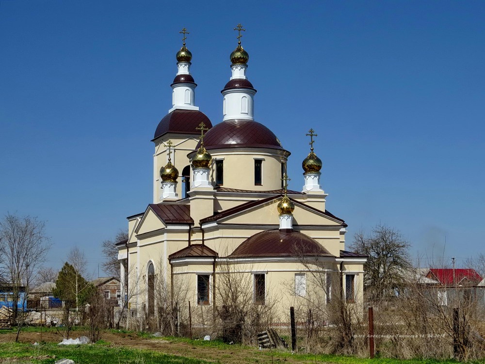 Церковь Николая Чудотворца, Рябичев (Волгодонской район и г. Волгодонск, Ростовская область). фасады