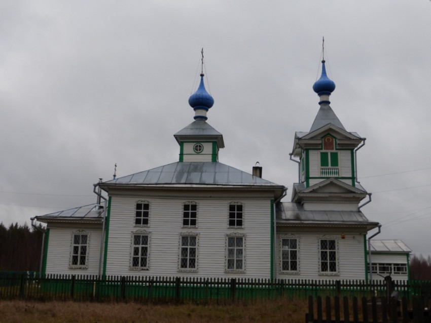 Понизовье. Церковь Георгия Победоносца. фасады, Понизовье.Церковь Георгия Победоносца