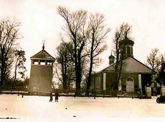 Антополь. Церковь Воскресения Христова. архивная фотография, 1916 год. с http://globus.tut.by/antopol/index.htm#church