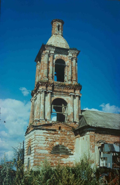 Зеленцово. Церковь Корсунской иконы Божией Матери. фасады, 1994