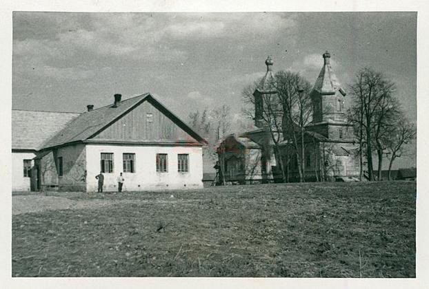 Турки. Церковь Троицы Живоначальной (утраченная). архивная фотография, Фото 1941 г. с аукциона e-bay.de