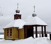 Часовня иконы Божией Матери "Взыскание погибших", Вид с севера, Борки, Кировский район, Беларусь, Могилёвская область