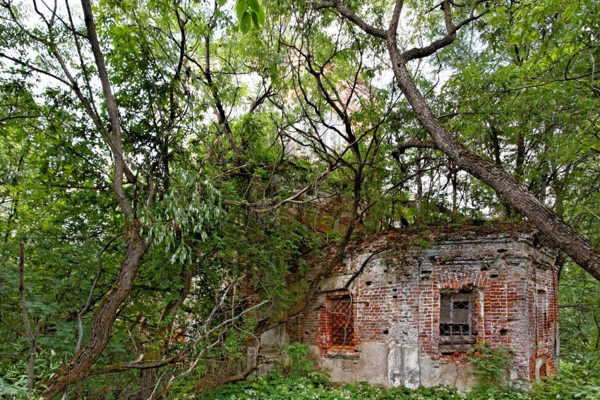 Церковь Воздвижения Креста Господня, Ляхово (Кашинский городской округ, Тверская область). фасады