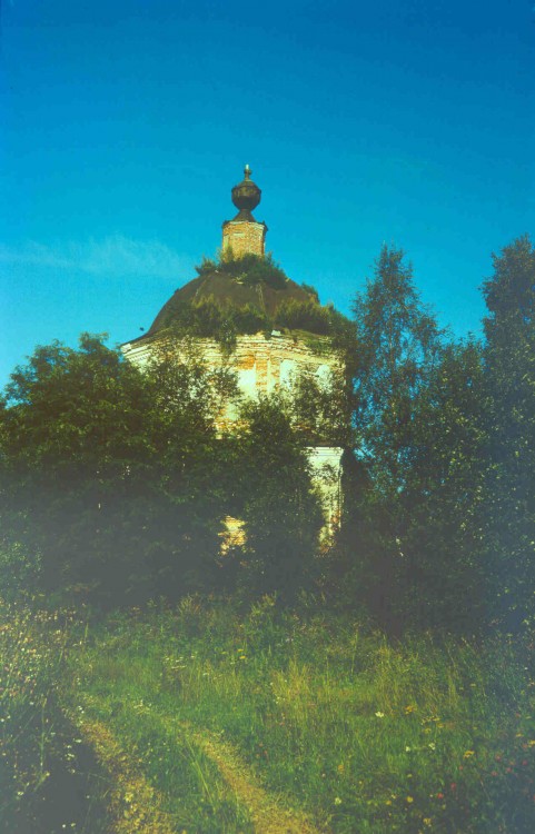 Ляхово. Церковь Воздвижения Креста Господня. фасады, 1994