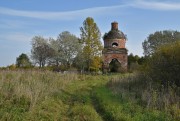 Церковь Успения Пресвятой Богородицы, Общий вид с запада<br>, Новое Село (погост Успенский на Болоте), Кашинский городской округ, Тверская область