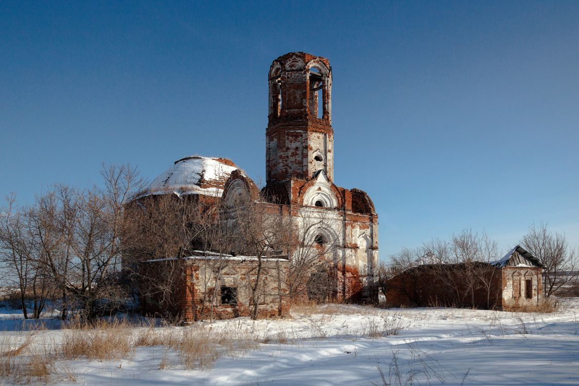 Красноярское. Церковь Параскевы Пятницы. фасады