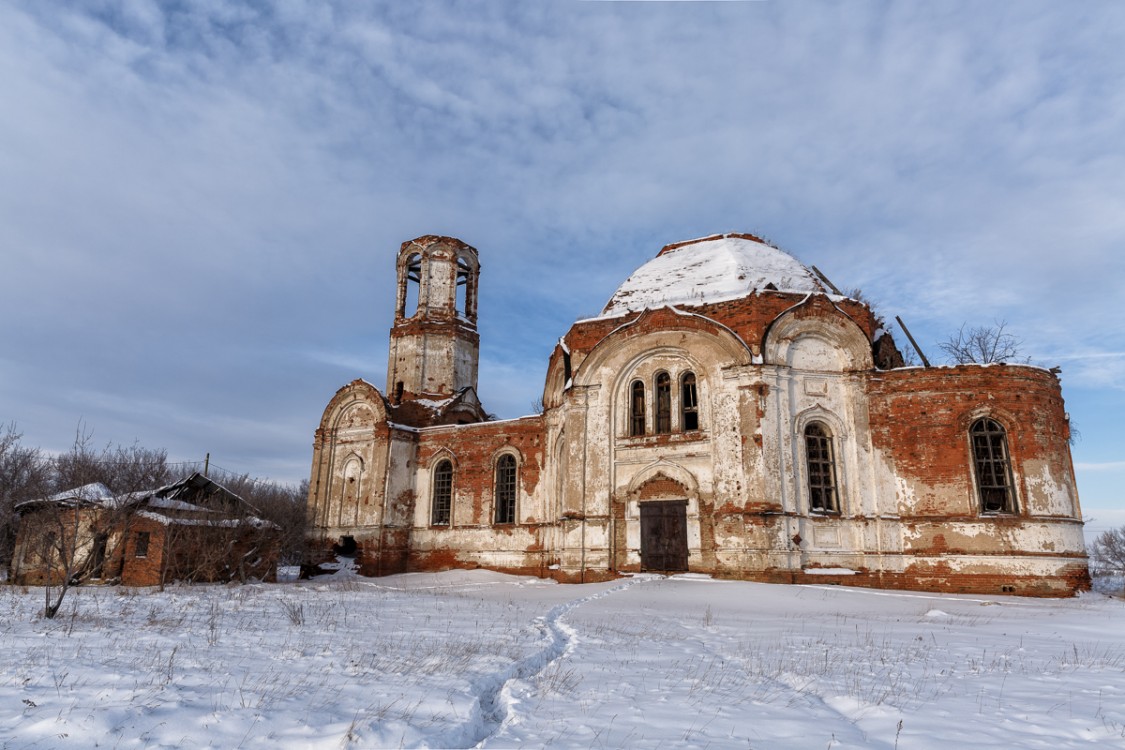 Красноярское. Церковь Параскевы Пятницы. фасады