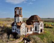 Церковь Параскевы Пятницы, Вид с ЮЗ<br>, Красноярское, Щучанский район, Курганская область
