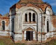 Церковь Параскевы Пятницы, Южный фасад<br>, Красноярское, Щучанский район, Курганская область