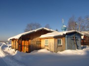 Гирсово. Почаевской иконы Божией Матери (временная), церковь