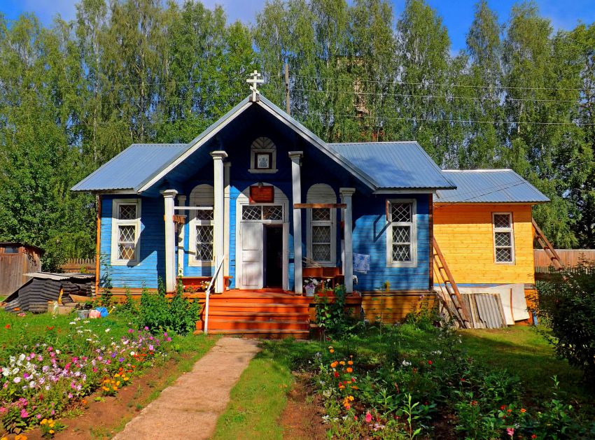 Церковь Николая Чудотворца, Речной (Кумёнский район, Кировская область). фасады