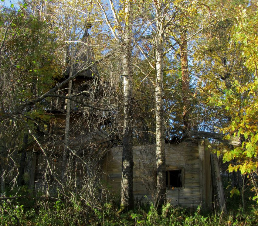 Часовня Николая Чудотворца, Ялгандсельга (Пудожский район, Республика Карелия). фасады, вид с юга