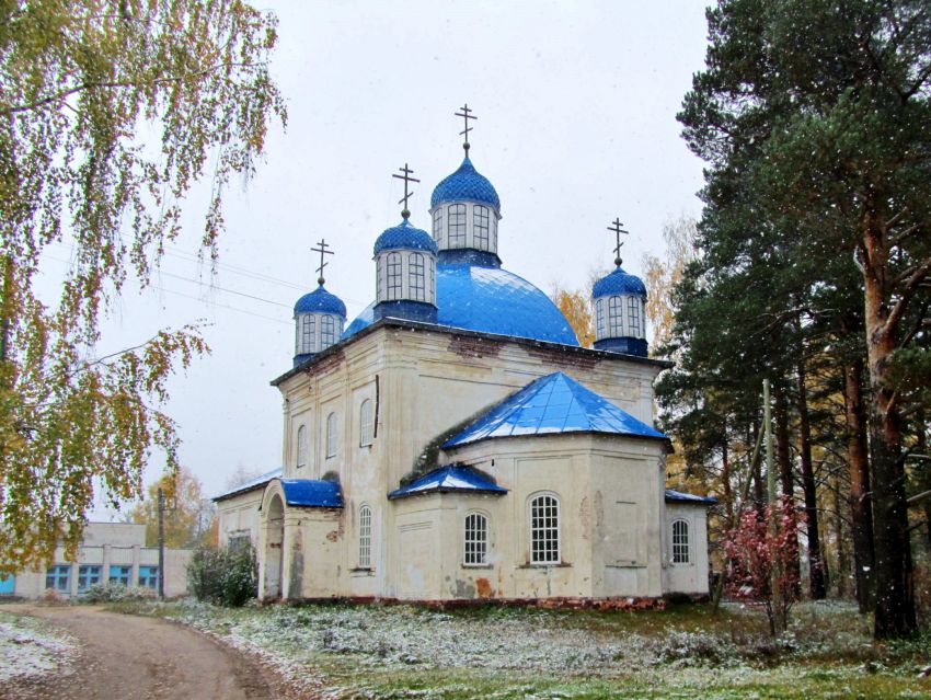 Церковь Илии Пророка, Погост (Судрома) (Вельский район, Архангельская область). фасады, вид с юго-востока