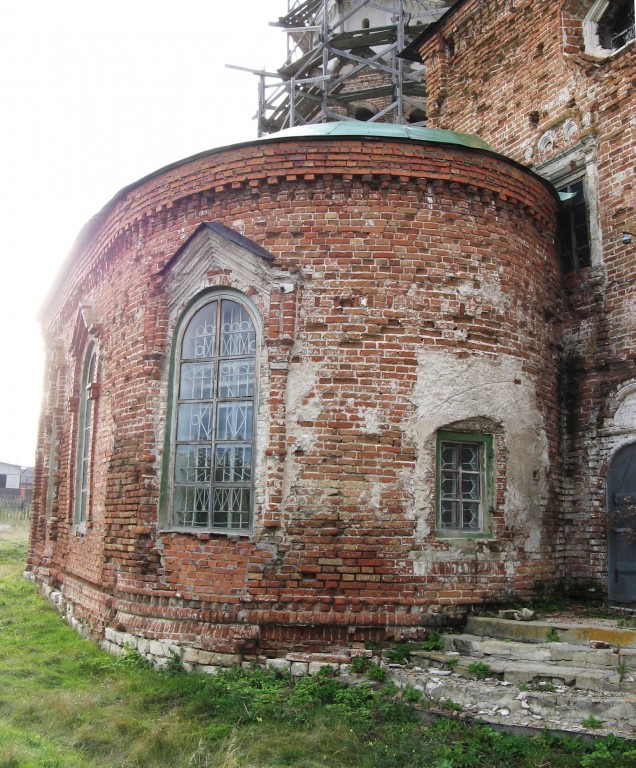 Церковь Троицы Живоначальной, Троицкое (Сызранский район, Самарская область). архитектурные детали, Придел Покрова Пресвятой Богородицы