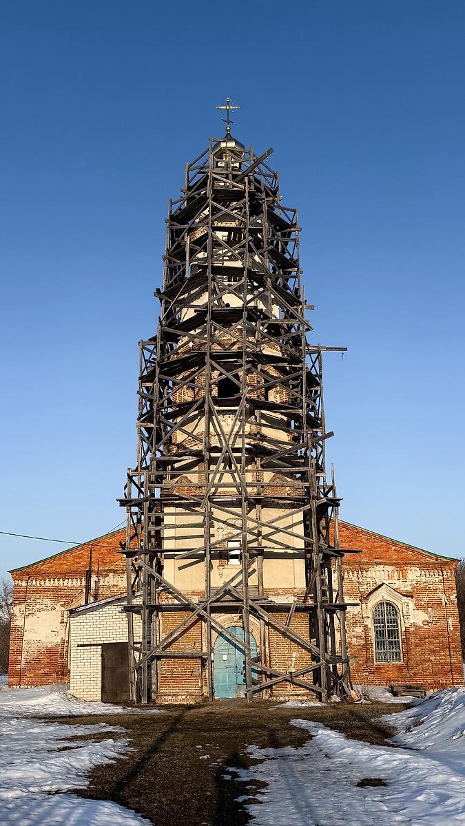 фасады. Церковь Троицы Живоначальной, Троицкое (Сызранский район и г. Октябрьск, Самарская область)