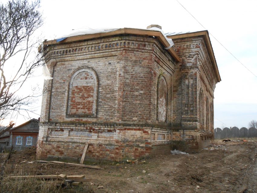Церковь Бориса и Глеба, Ключи (Нолинский район, Кировская область). фасады, Апсида