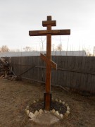 Часовня Сошествия Святого Духа, Поклонный крест на месте сельской церкви (2004 год)<br>, Русский Турек, Уржумский район, Кировская область