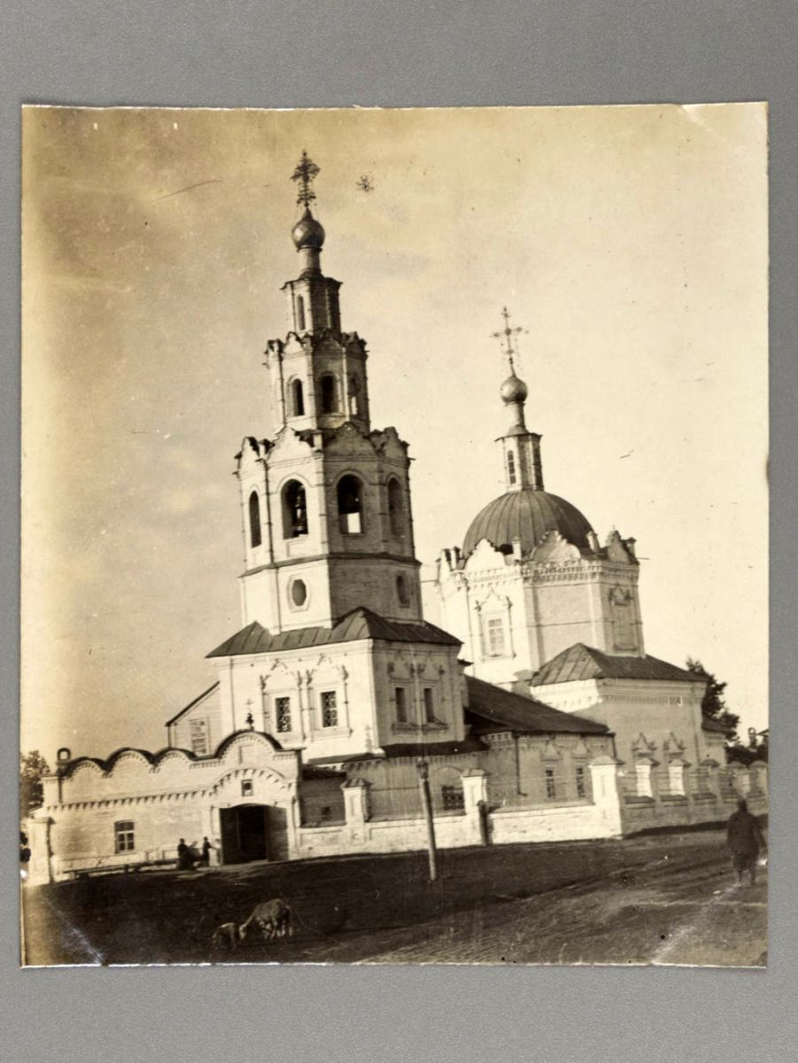 Церковь Николая Чудотворца, Свияжск (Зеленодольский район, Республика Татарстан). архивная фотография, Любительское фото 1900-х годов