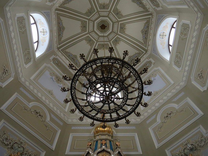 Храм-часовня Воздвижения Креста Господня, Мещанский (Центральный административный округ (ЦАО), г. Москва). интерьер и убранство