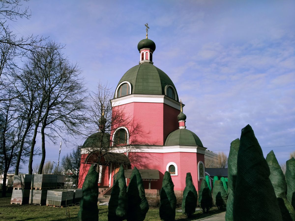 Мещанский. Храм-часовня Воздвижения Креста Господня. фасады