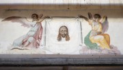 Церковь иконы Божией Матери "Всех скорбящих Радость", Спас Нерукотворный над проходом в трапезную<br>, Залазино, Лихославльский район, Тверская область