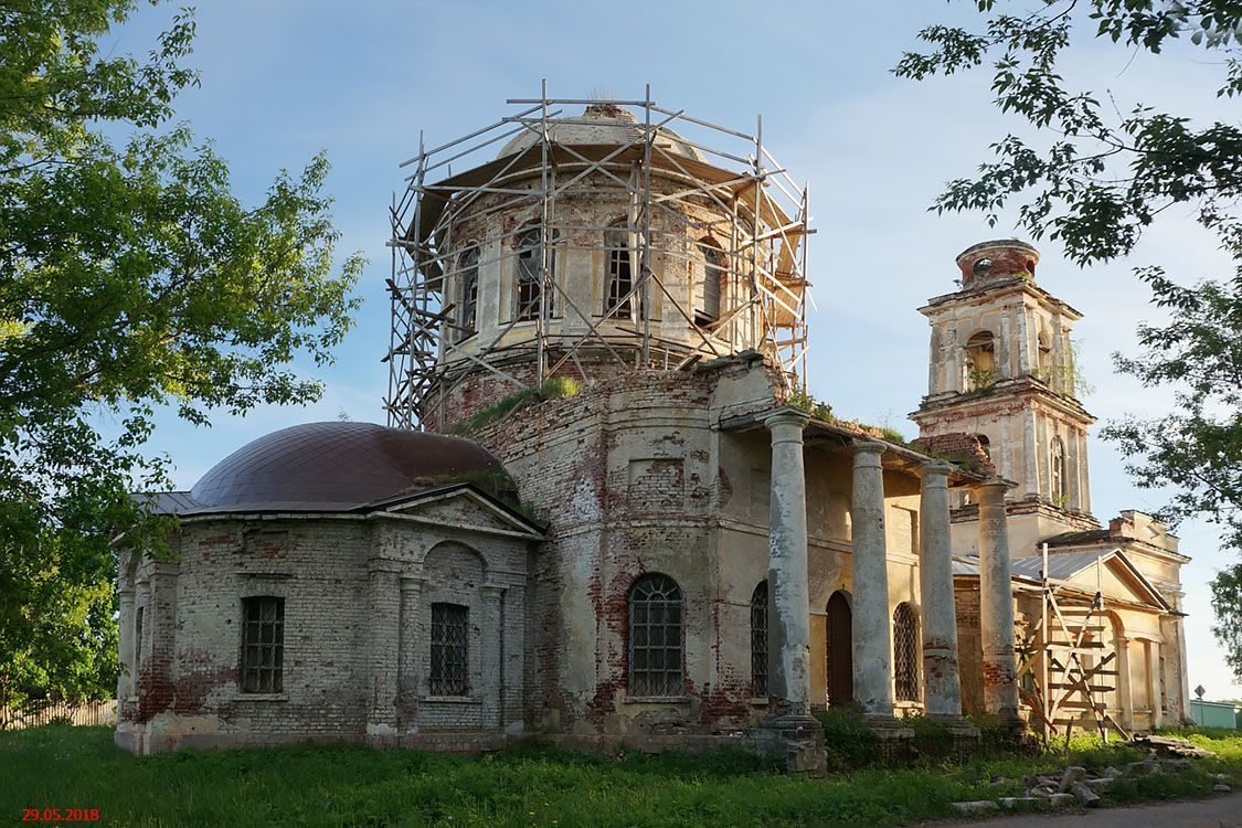 Залазино. Церковь иконы Божией Матери 