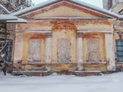 Церковь иконы Божией Матери "Всех скорбящих Радость", Фрагмент фасада трапезной<br>, Залазино, Лихославльский район, Тверская область