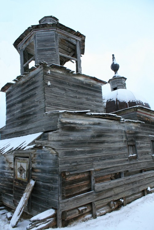 Часовня Илии Пророка, Заречье (Усть-Вымский район, Республика Коми). фасады