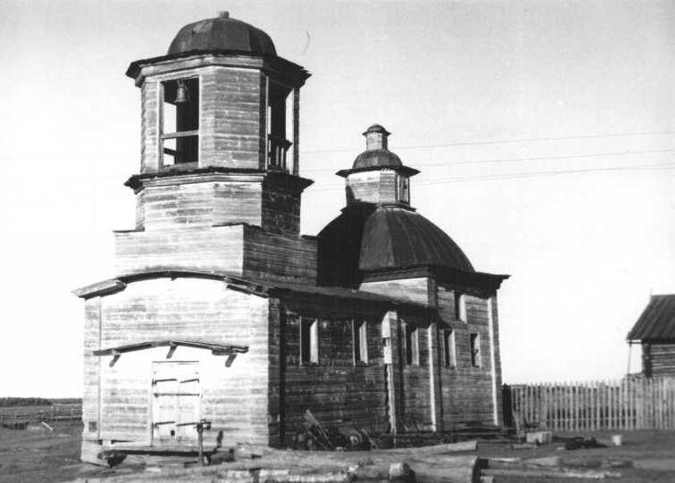 Часовня Николая Чудотворца, Кырс (Усть-Вымский район, Республика Коми). архивная фотография, Фото из паспорта ОКН http://kulturnoe-nasledie.ru/monuments.php?id=1100364000