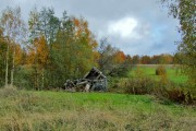 Часовня Собора Пресвятой Богородицы, вид с юго-запада<br>, Глущево, урочище, Плесецкий район, Архангельская область