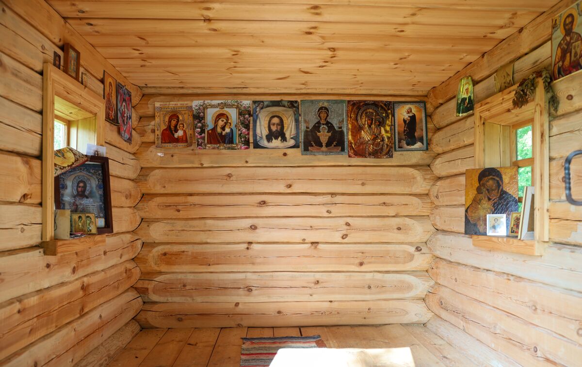 Часовня Космы и Дамиана, Чёлма, урочище (Плесецкий район, Архангельская область). интерьер и убранство