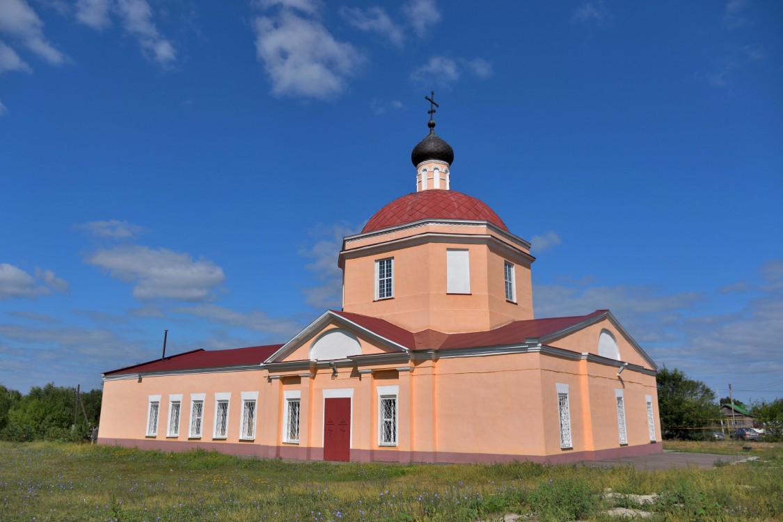 Воскресенка. Церковь Воскресения Христова. фасады