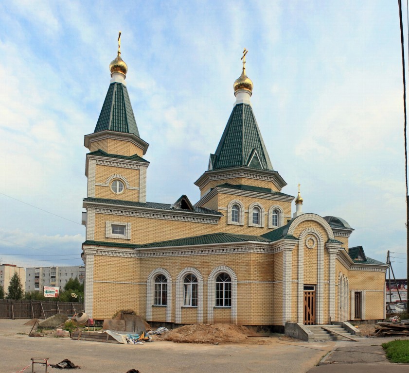 Церковь Троицы Живоначальной, Сыктывкар (Сыктывкар, город, Республика Коми). фасады, Вид с северо-запада