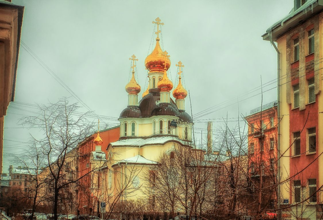 Петроградский район. Церковь Ксении Петербургской. фасады