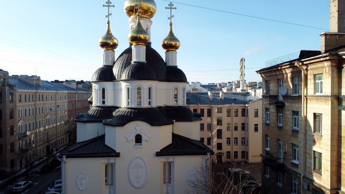 Петроградский район. Церковь Ксении Петербургской. фасады