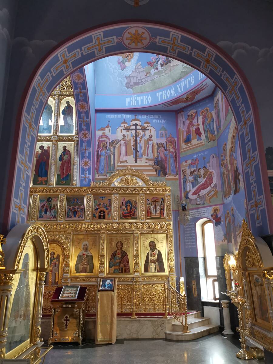 Церковь Ксении Петербургской, Петроградский район (Санкт-Петербург, г. Санкт-Петербург). интерьер и убранство