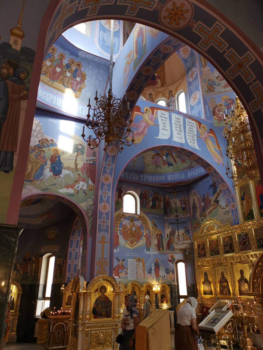 Церковь Ксении Петербургской, Петроградский район (Санкт-Петербург, г. Санкт-Петербург). интерьер и убранство