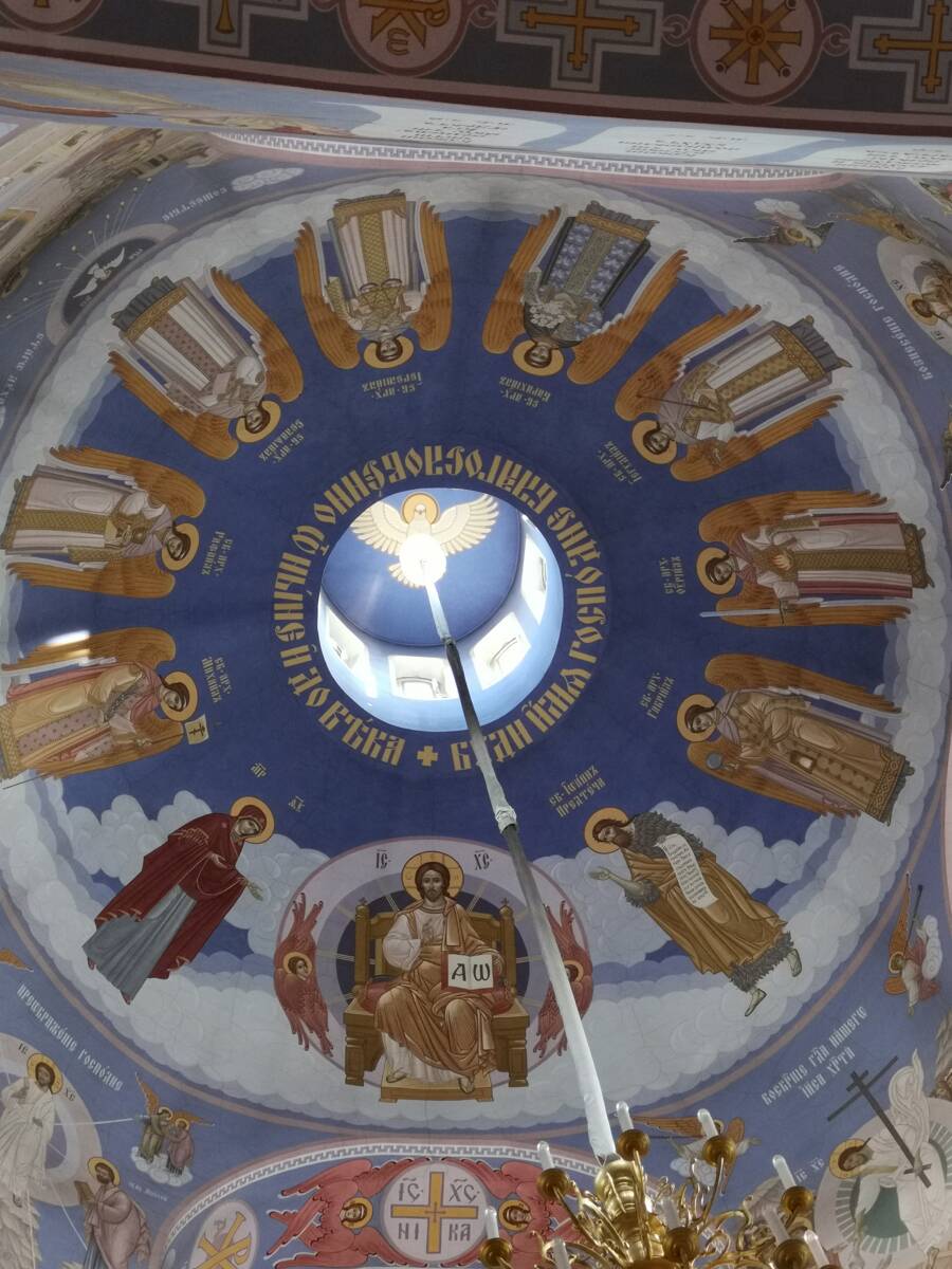 Церковь Ксении Петербургской, Петроградский район (Санкт-Петербург, г. Санкт-Петербург). интерьер и убранство