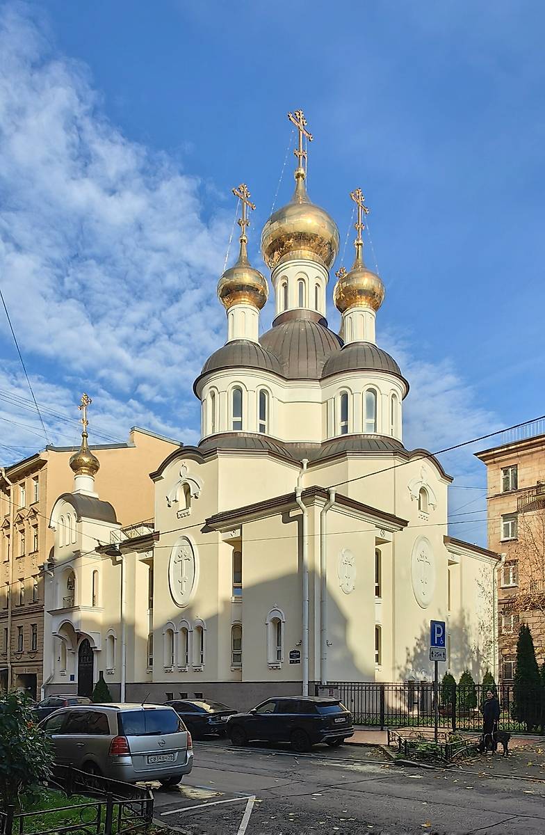 фасады. Церковь Ксении Петербургской, Петроградский район (Санкт-Петербург, г. Санкт-Петербург)