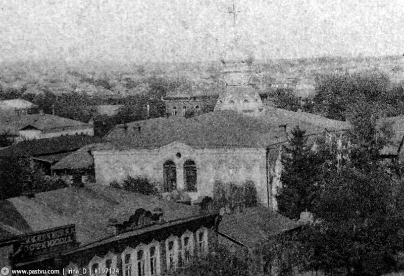 Церковь Сицилийской иконы Божией Матери на городском подворье Дивногорского Успенского монастыря, Острогожск (Острогожский район, Воронежская область). архивная фотография, источник https://pastvu.com