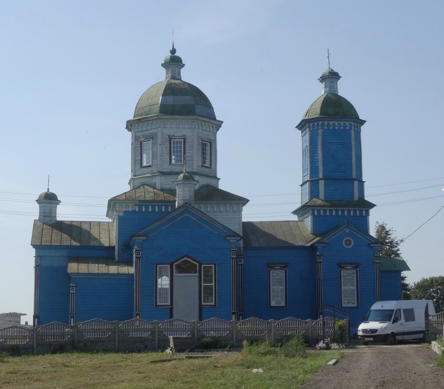 Глыбоцкое. Церковь Рождества Пресвятой Богородицы. фасады