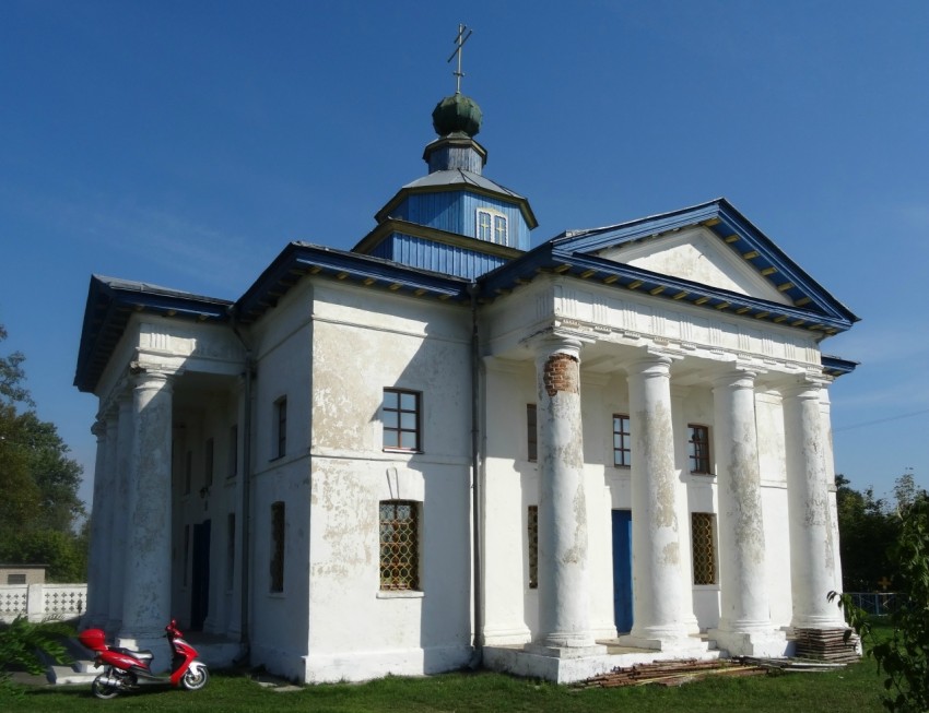 Церковь Екатерины, Гадичево (Гомельский район, Беларусь, Гомельская область). фасады