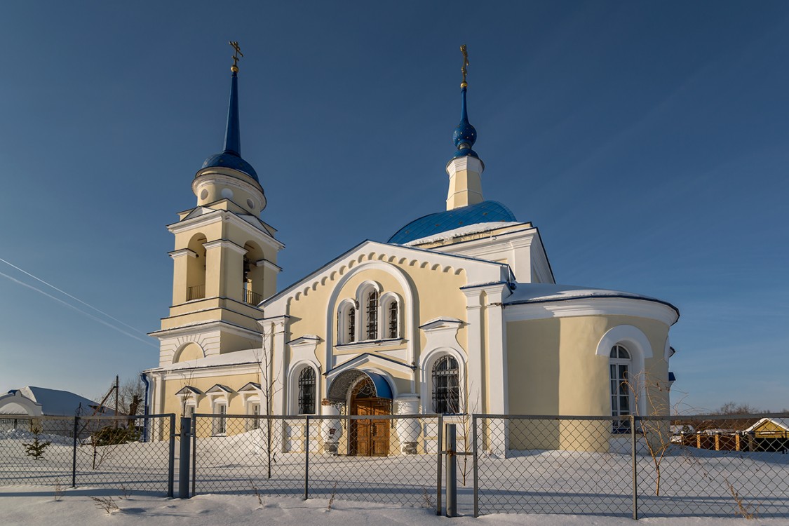 Церковь Казанской иконы Божией Матери, Кануевка (Безенчукский район, Самарская область). фасады