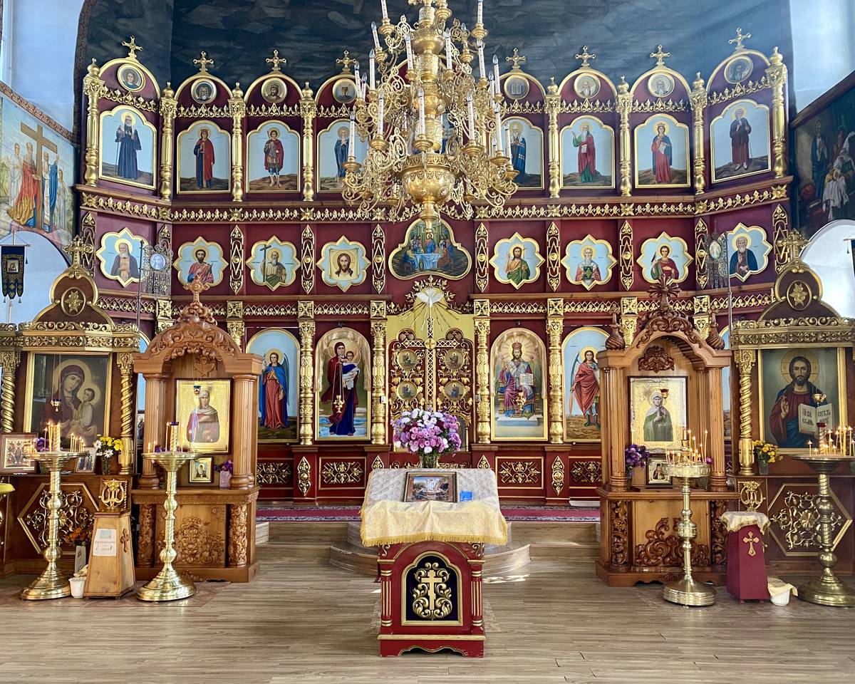 Церковь Петра и Павла, Салаир (Гурьевский район, Кемеровская область). интерьер и убранство