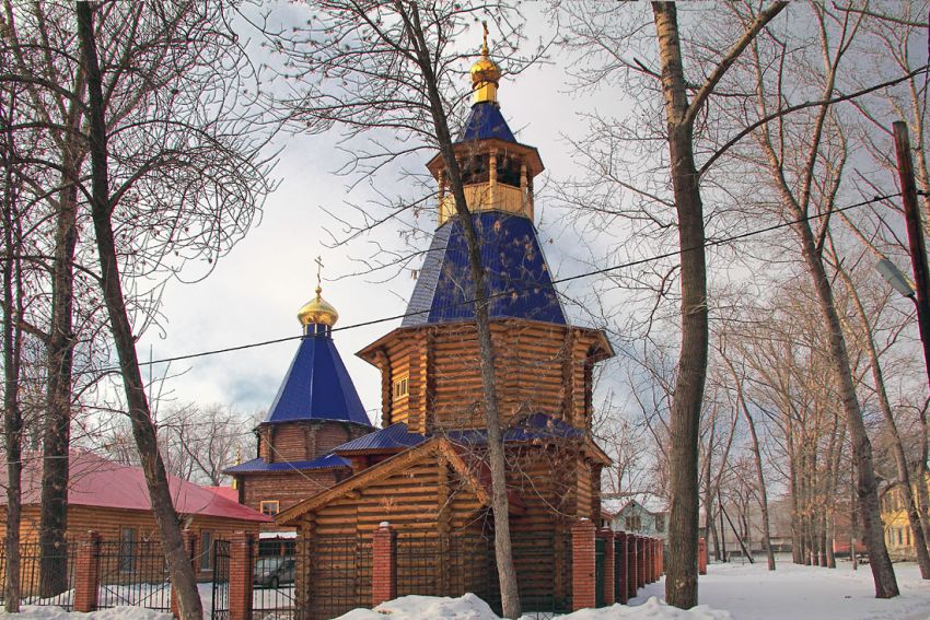 Часовня Сошествия Святого Духа, 116 километра, посёлок (Самара, город, Самарская область). фасады