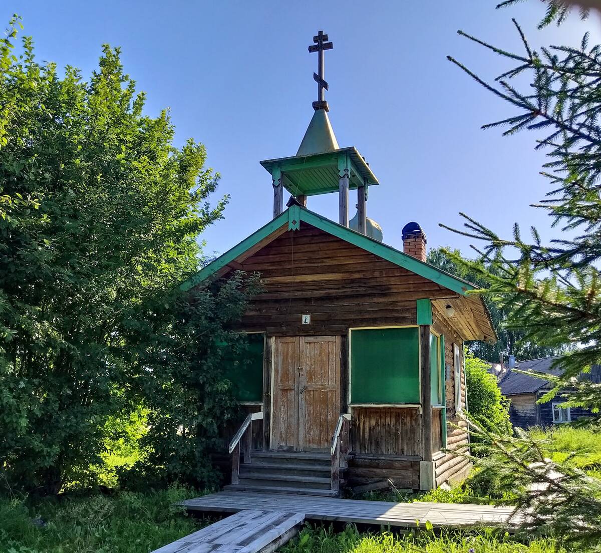 Часовня Кирилла Челмогорского, Печниково (Ватамановская) (Каргопольский район, Архангельская область). фасады